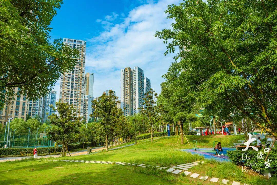 城中有园,园城相融,大渡口双山片区日新月异_群众_公园_服务