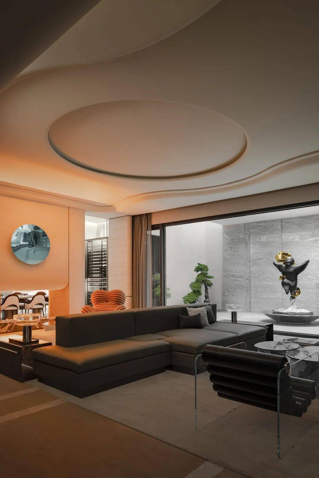 邱德光最新设计曝光半亿豪宅以空间话梦幻