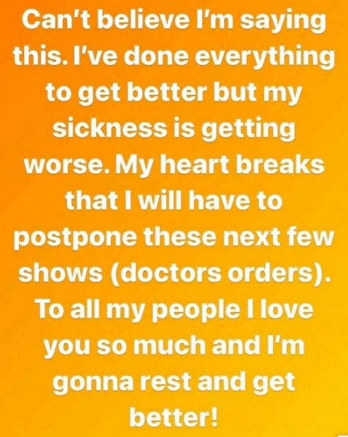 比伯病情加重推迟世界巡回演唱会,表示病情与新冠无关_the_his_to