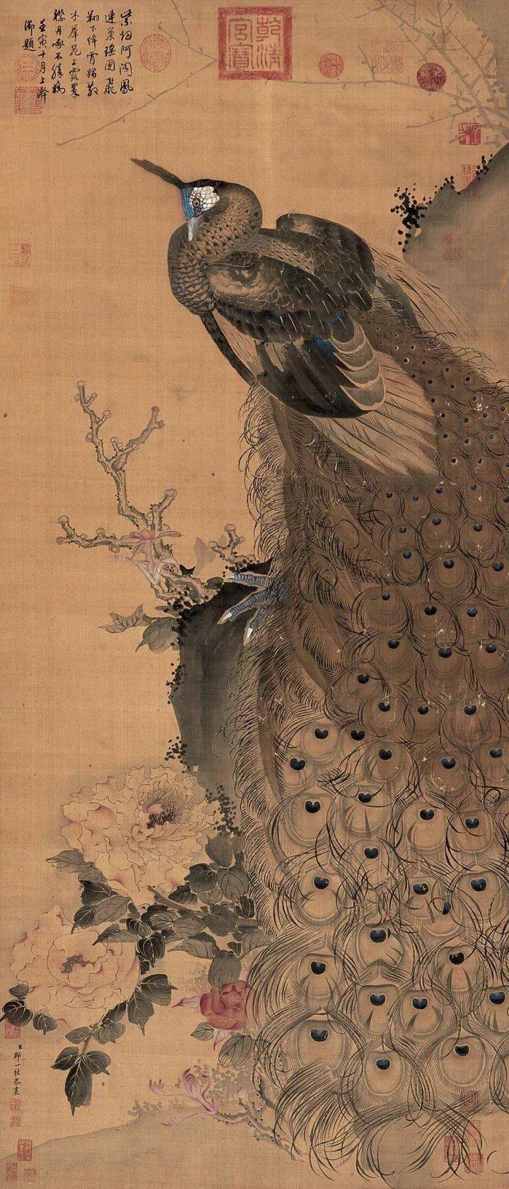 邹一桂花鸟雅致怡然