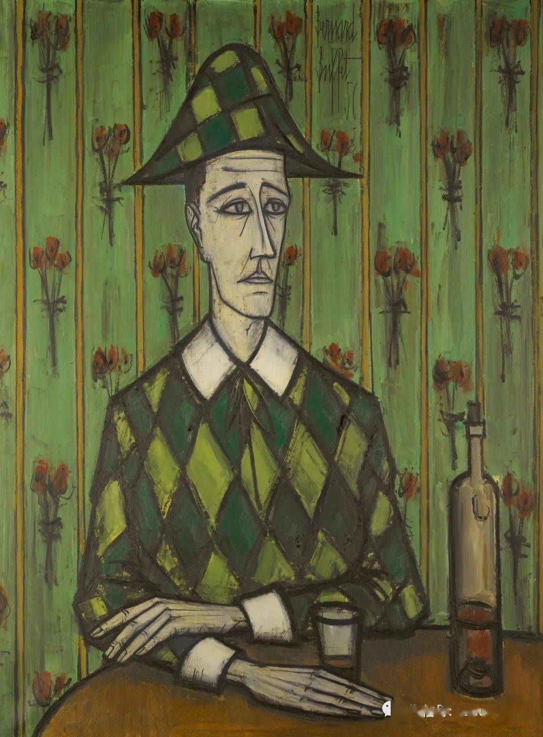 绘画欣赏——bernard·buffet_法国_微信_油画