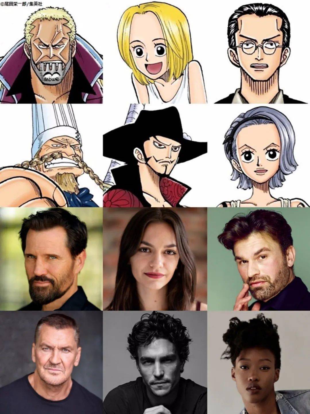 海贼王真人版剧集最新演员公开