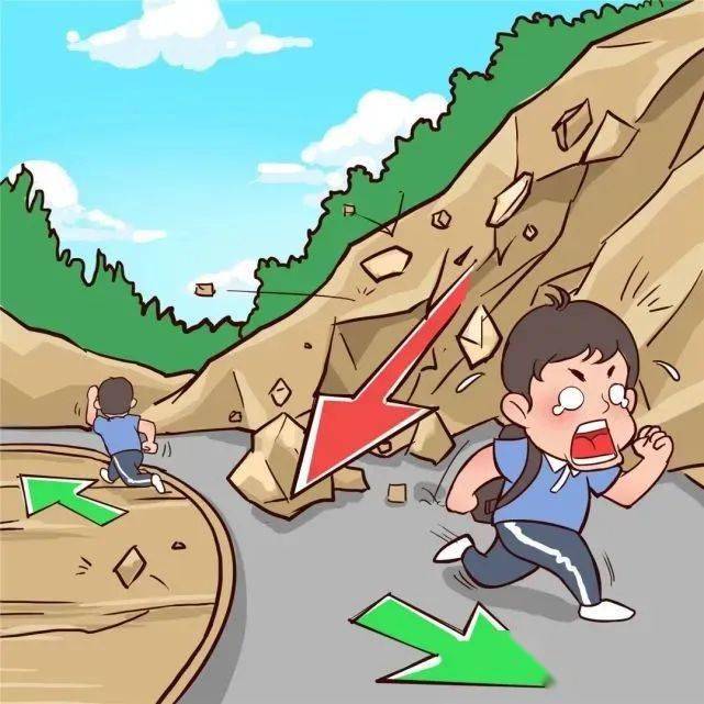 泥石流_裂缝_滑体