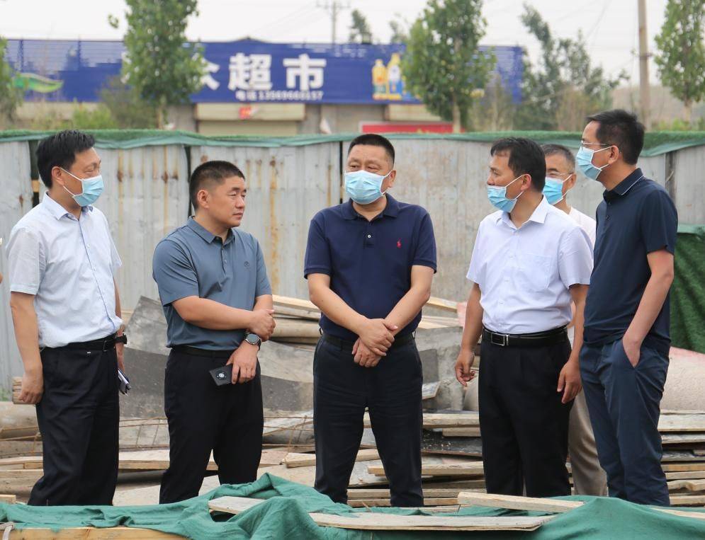 淇滨区区长闫浩检查指导"三夏"生产,防汛备汛,项目建设工作_仓储_问题