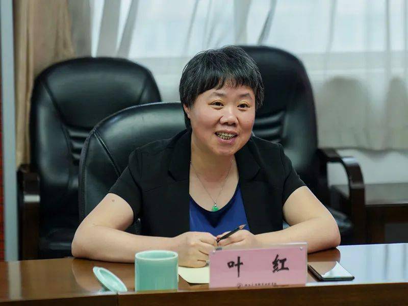 孙校伟书记对叶红主任一行来访表示热烈欢迎,衷心感谢