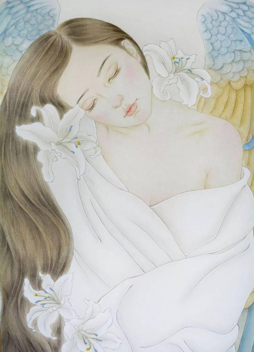 他借东方女性,画出极致的美感_美人_宫崎_少女