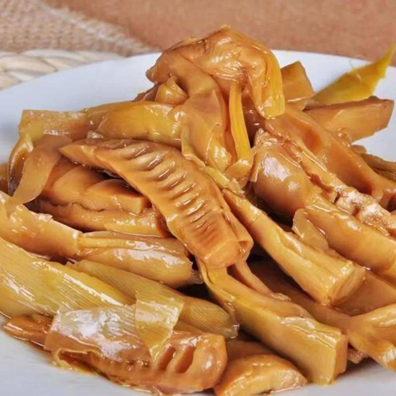 临安特产:笋干,卤笋尖,小野笋,来自天目山的好滋味!_山泉_竹林_黄土