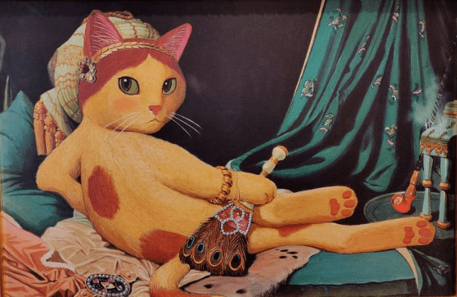 分享笑哭当猫咪入侵世界名画网友们都被萌翻了