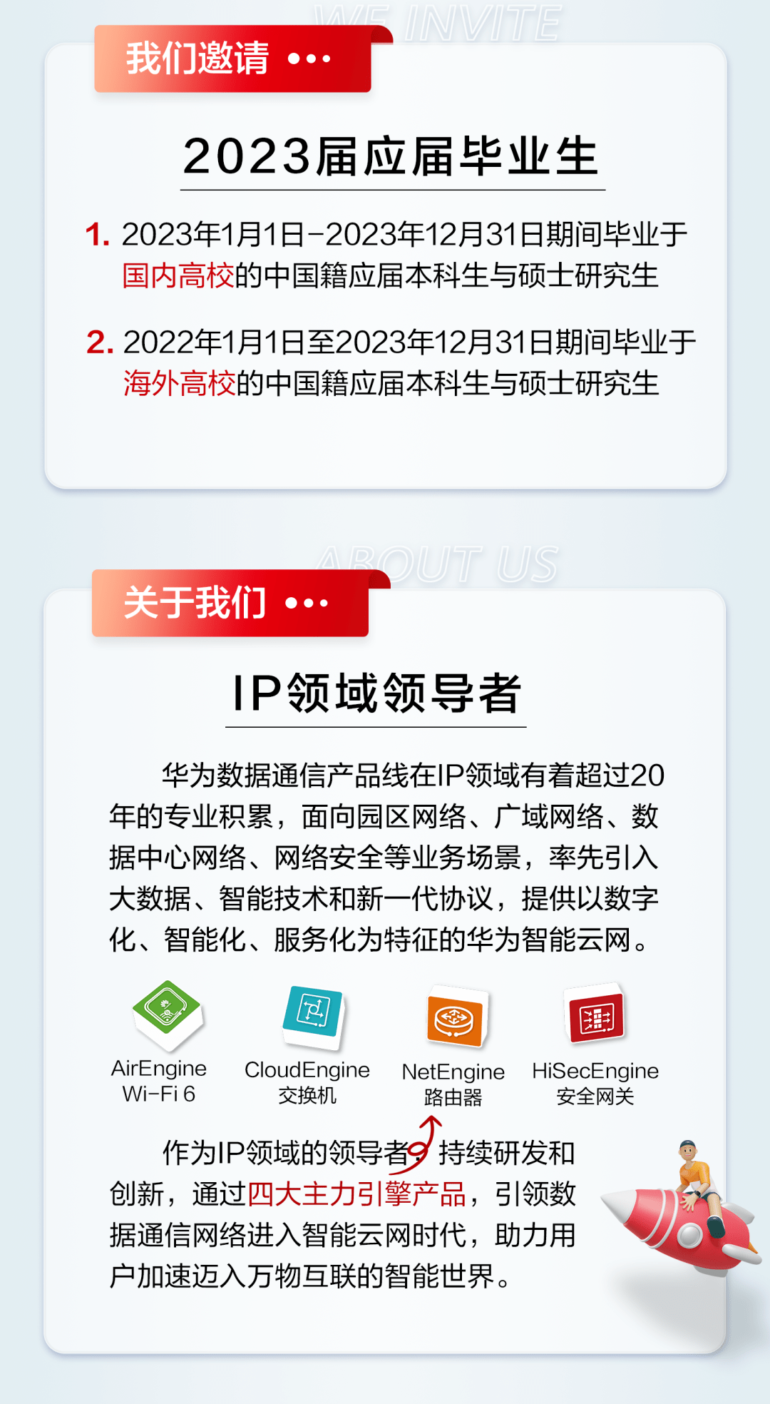 招聘信息 | 华为数据通信顶尖学生招聘正式启动!_林玫_赵燕松_洪烨