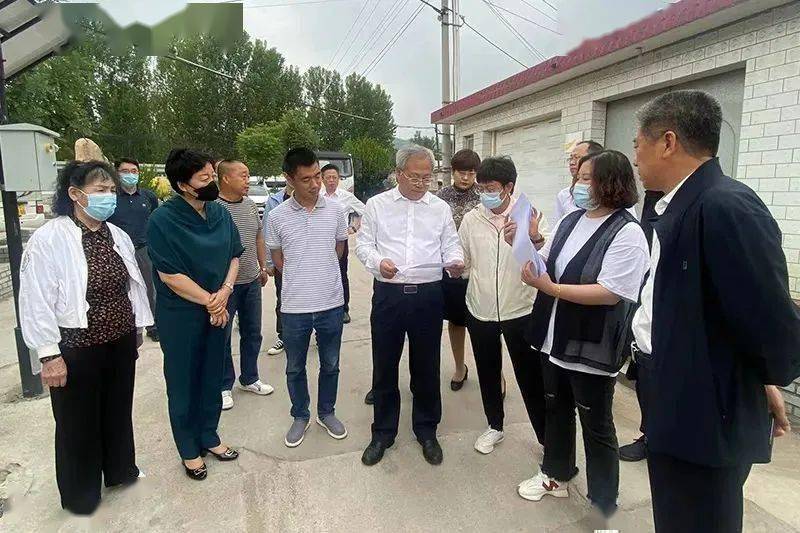 督导组一行在抚宁区实地查看了秦皇岛西部生活垃圾焚烧发电厂,县道榆