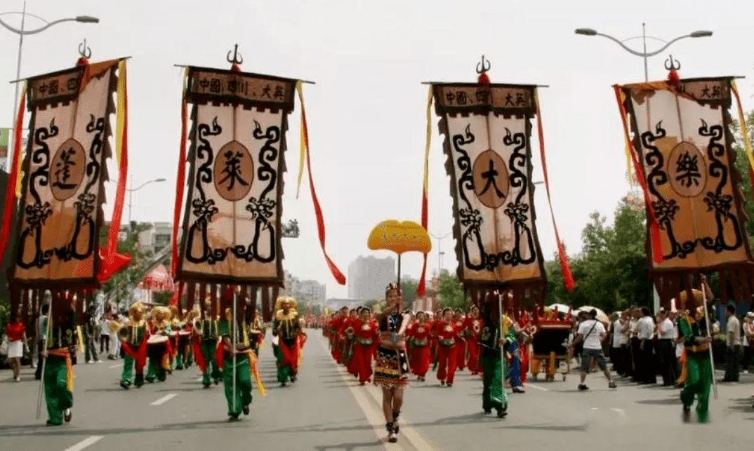 彰显非遗魅力 静享养心遂宁丨威武将军令——蓬莱大乐_四川省_鼓乐