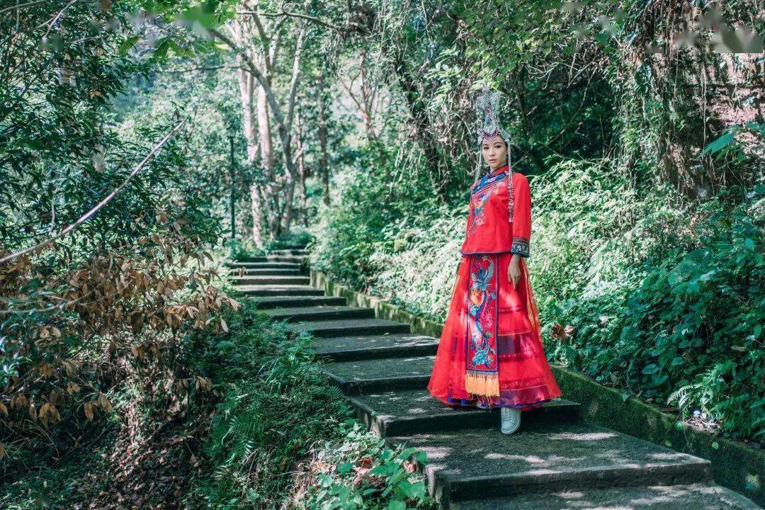 【畲族风情】"衣"探华美的凤凰装_东西岩_服饰_图案