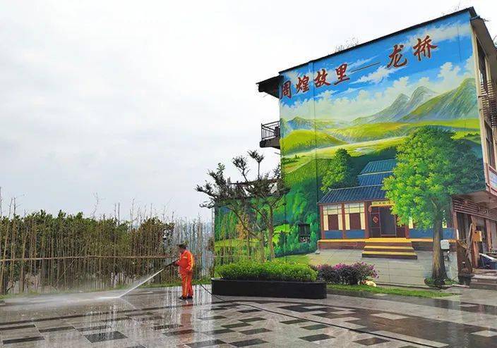 龙腾盛世桥见美好涪陵区龙桥街道城市管理逆袭之路