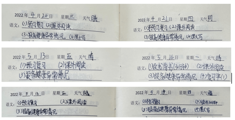 民大附小美好作业第一篇章语文5