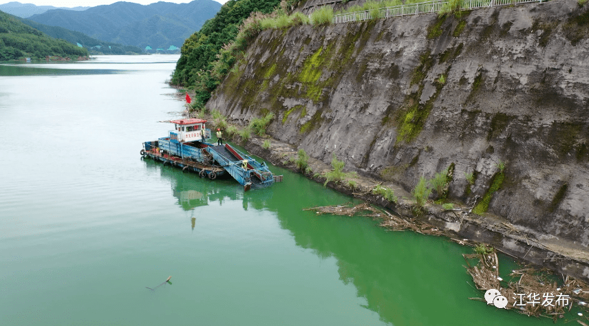 涔天河水库浮渣日清不过夜
