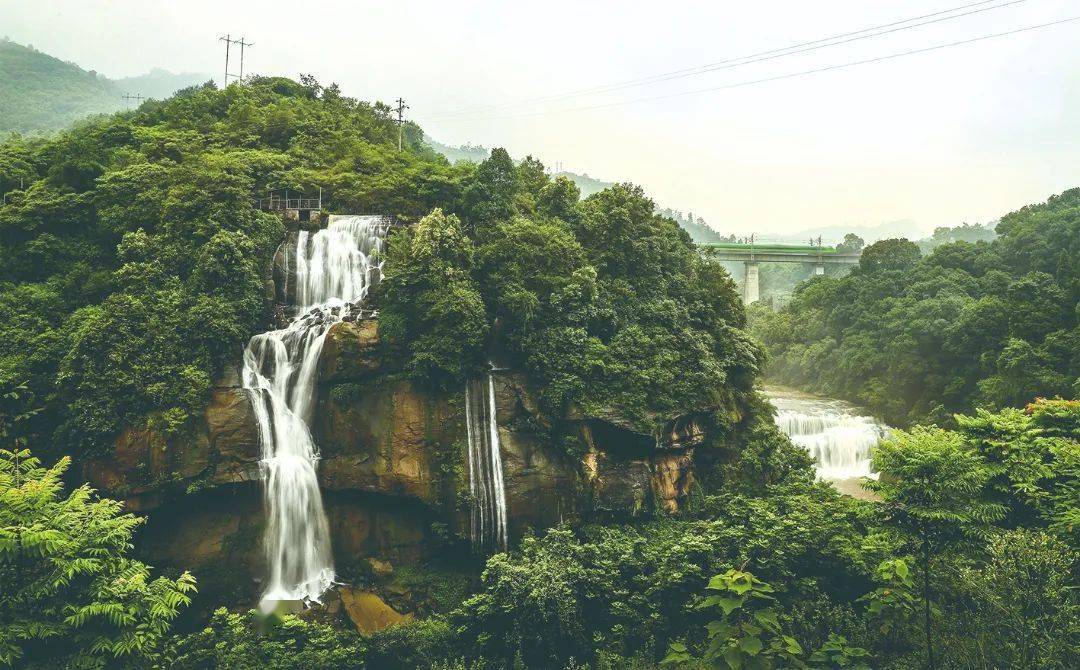 綦江这些瀑布,又美出了新高度