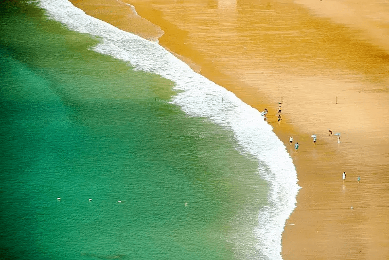 中国最美的10大海岛之一温州平阳 · 南麂岛大沙岙海滩你可以在这里