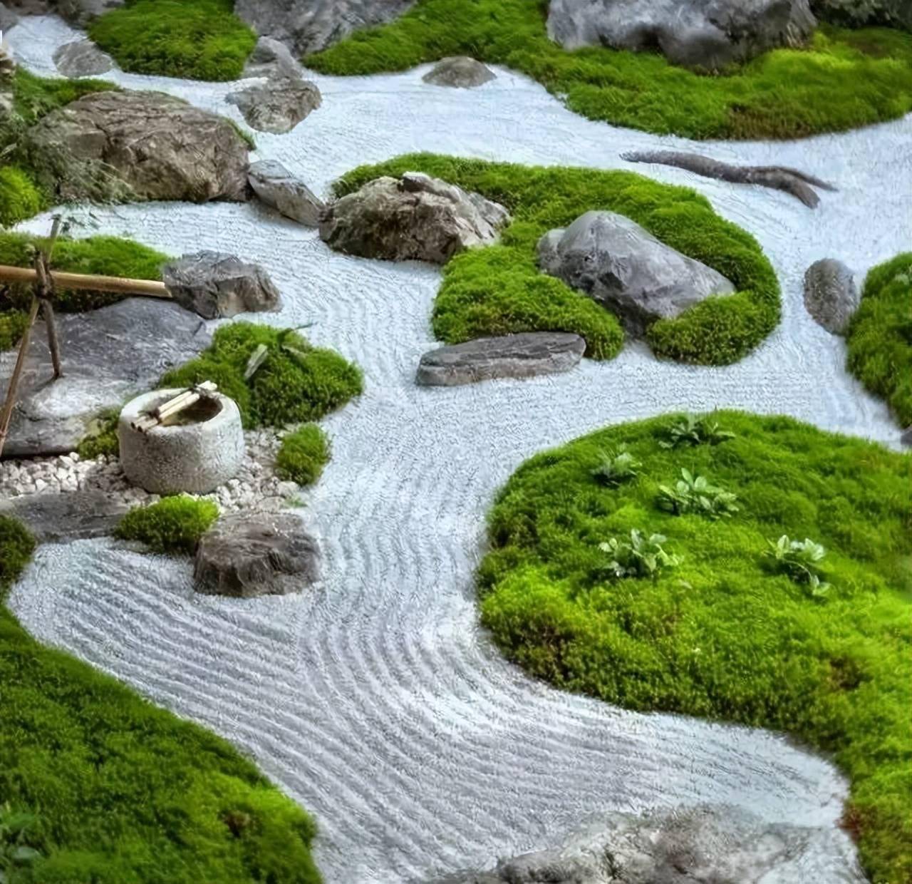 花园小溪流水设计图片