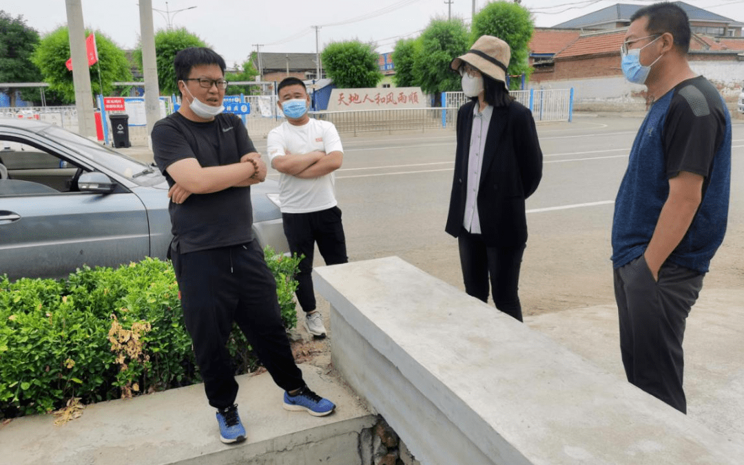 区水务局对雨洪利用工程现场进行督导检查_大曹庄村_北石槽镇_项目