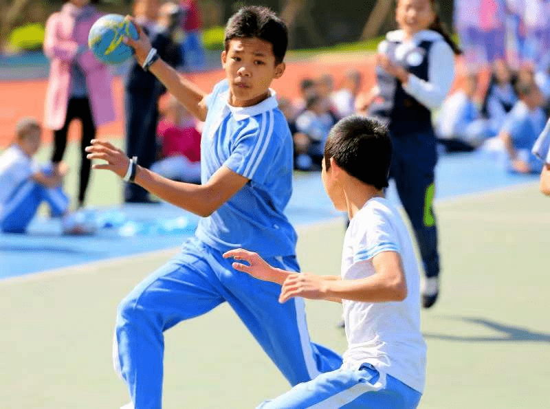 手护童心琢玉追梦记玉律学校手球队于深圳市少年儿童锦标赛手球比赛再