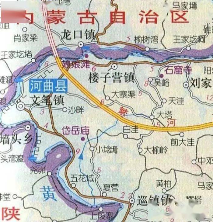 【大美河曲】黄河第一岛——娘娘滩,位于山西省河曲县,宛如世外桃源的