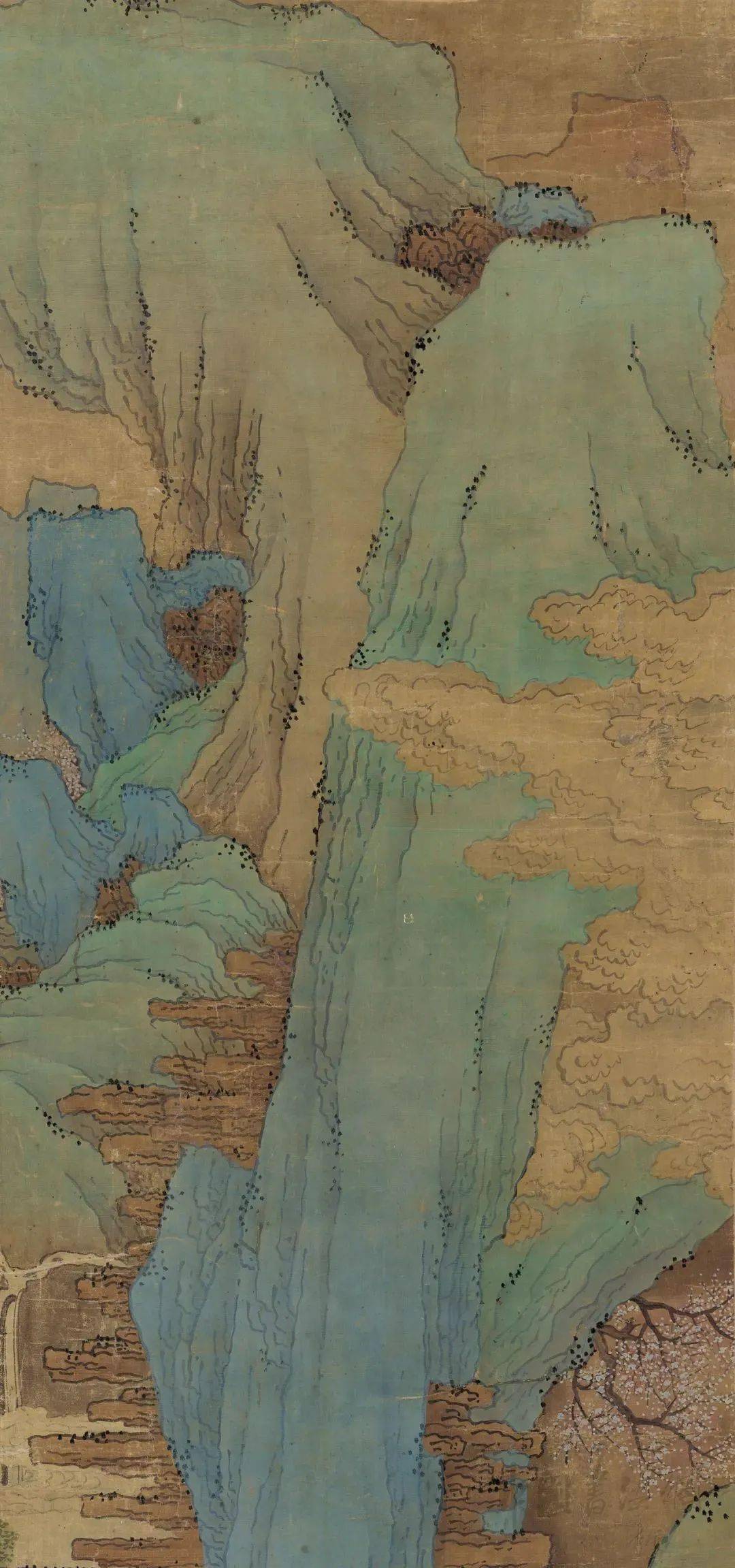 吕焕成春山听阮图