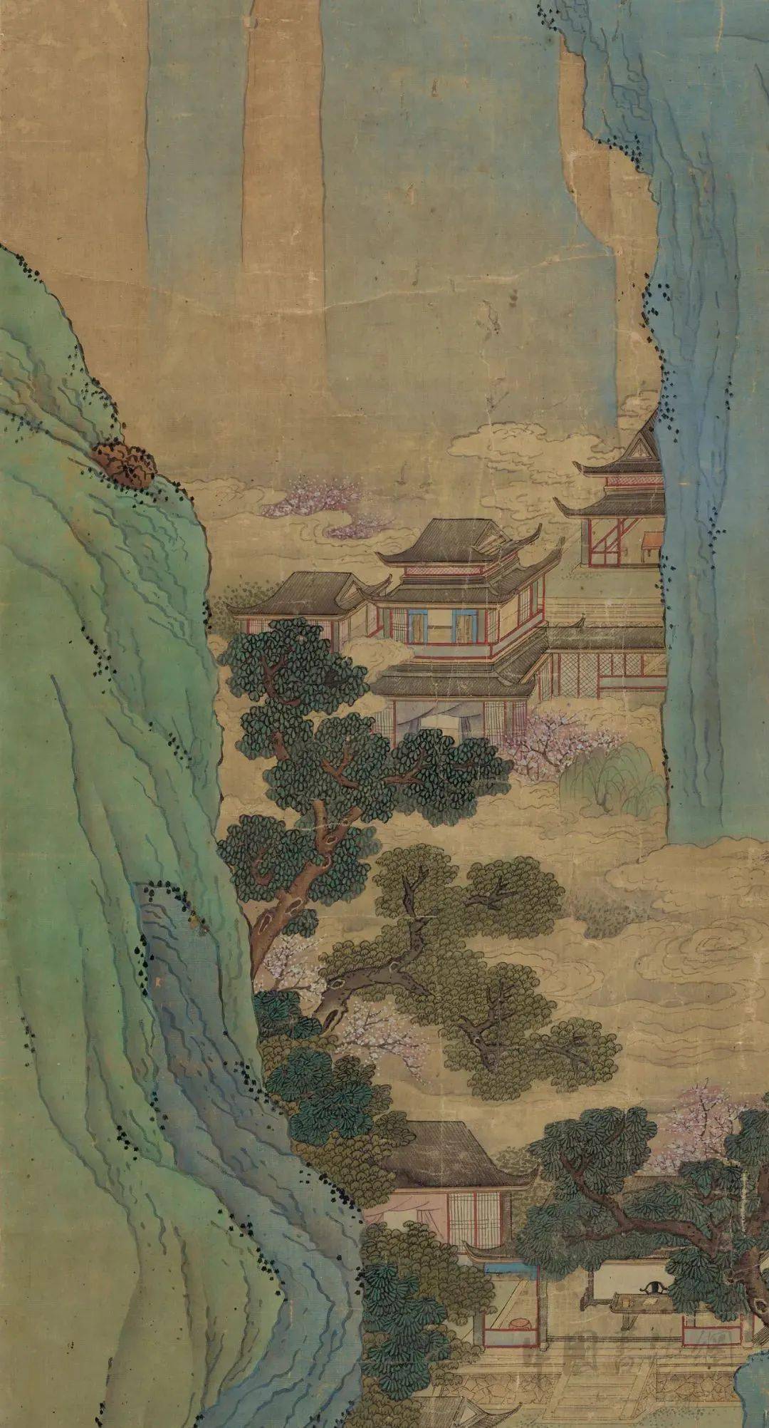 吕焕成春山听阮图