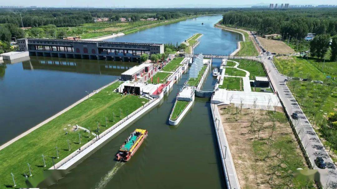 2021年6月26日大运河北京段和河北香河段同步实现省市内通航
