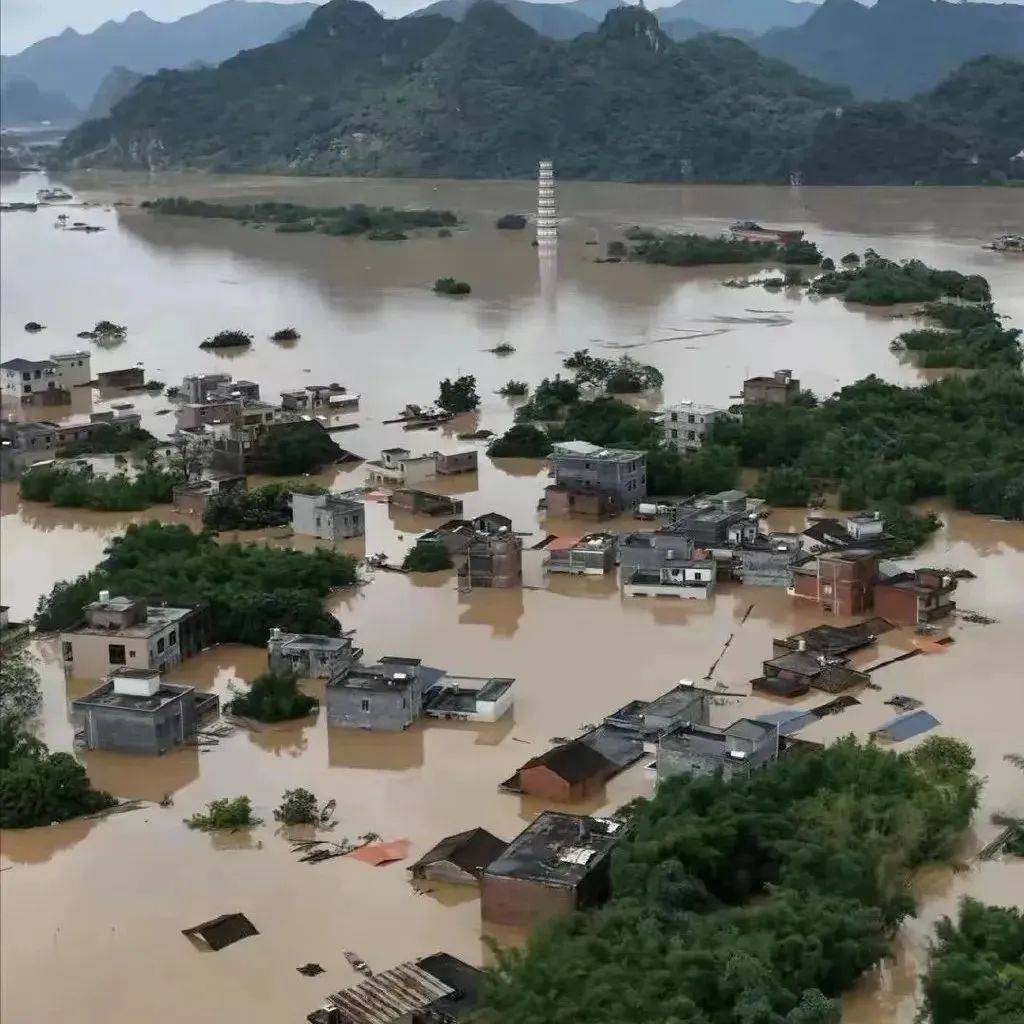 暴雨预警：广东广西等9省市大到暴雨，局部大暴雨，今年有洪水？|南方|洪水|大暴雨_新浪新闻