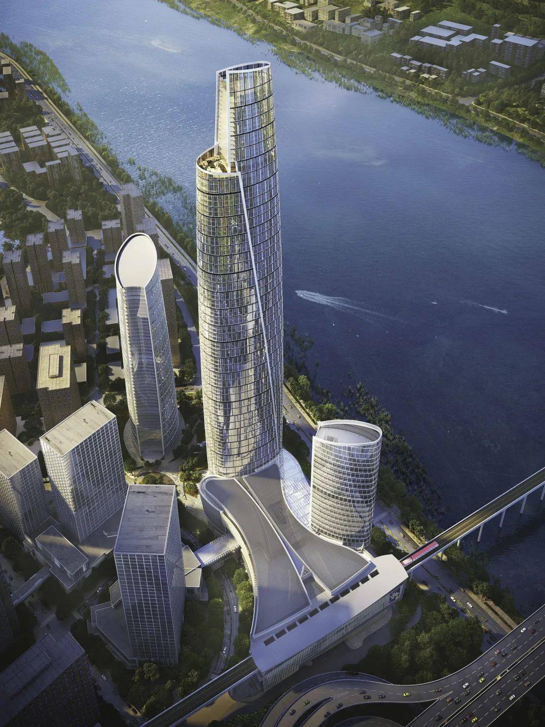 结构重庆在建第一高楼458米陆海国际中心重庆100arup奥雅纳