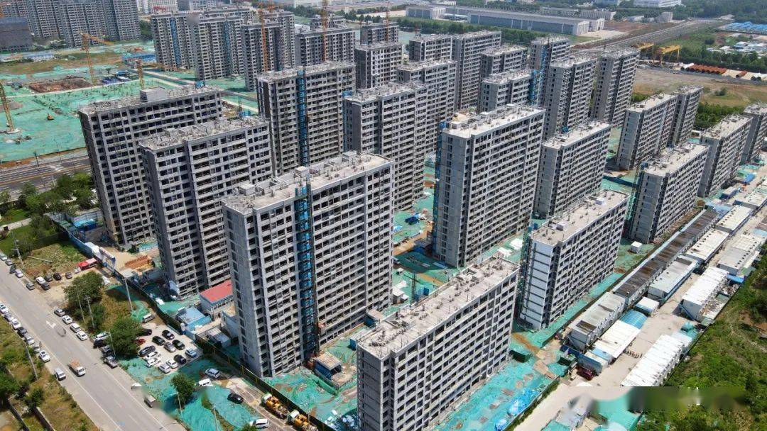 高清航拍提速的孙村片区