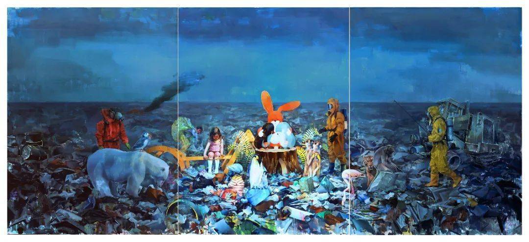 2022 鲁美 研究生毕业作品展 油画系_艺术_王腾_云辉