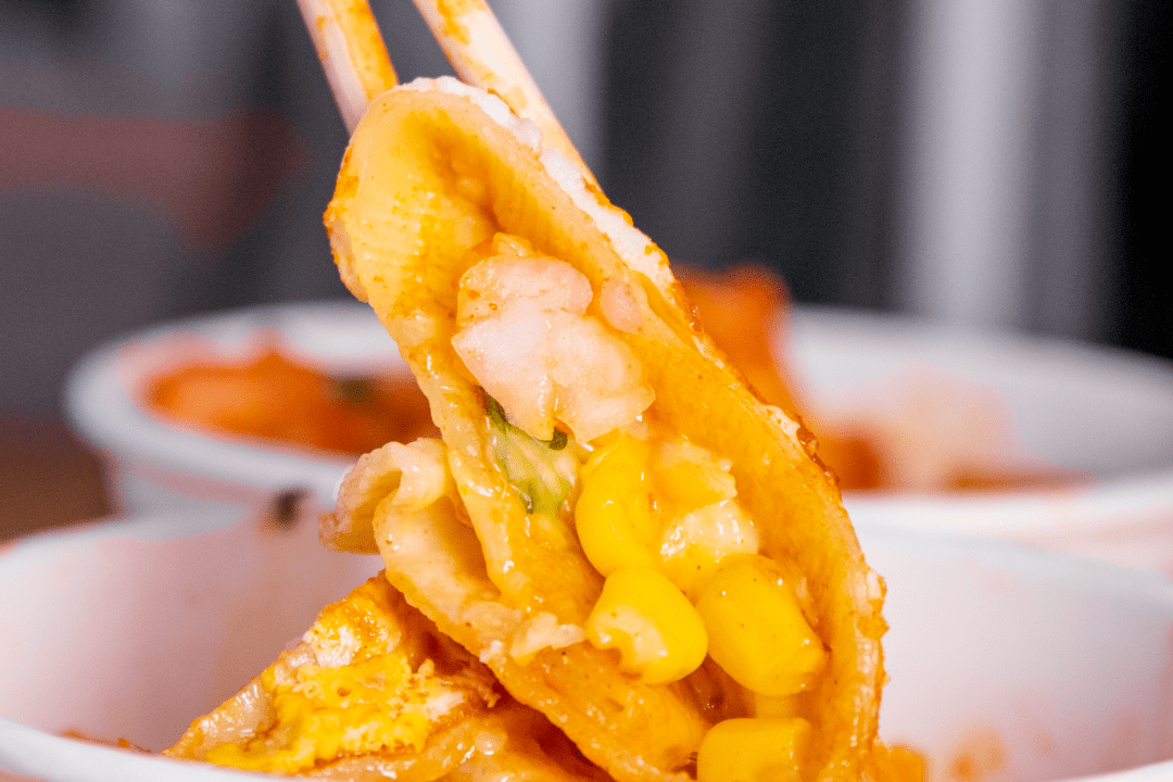 又一次爱上青阳夜市是因为这碗烤冷面