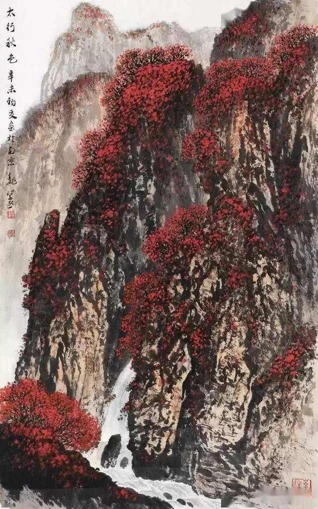 现当代名家:魏紫熙山水画作欣赏_艺术_经数_舟楫