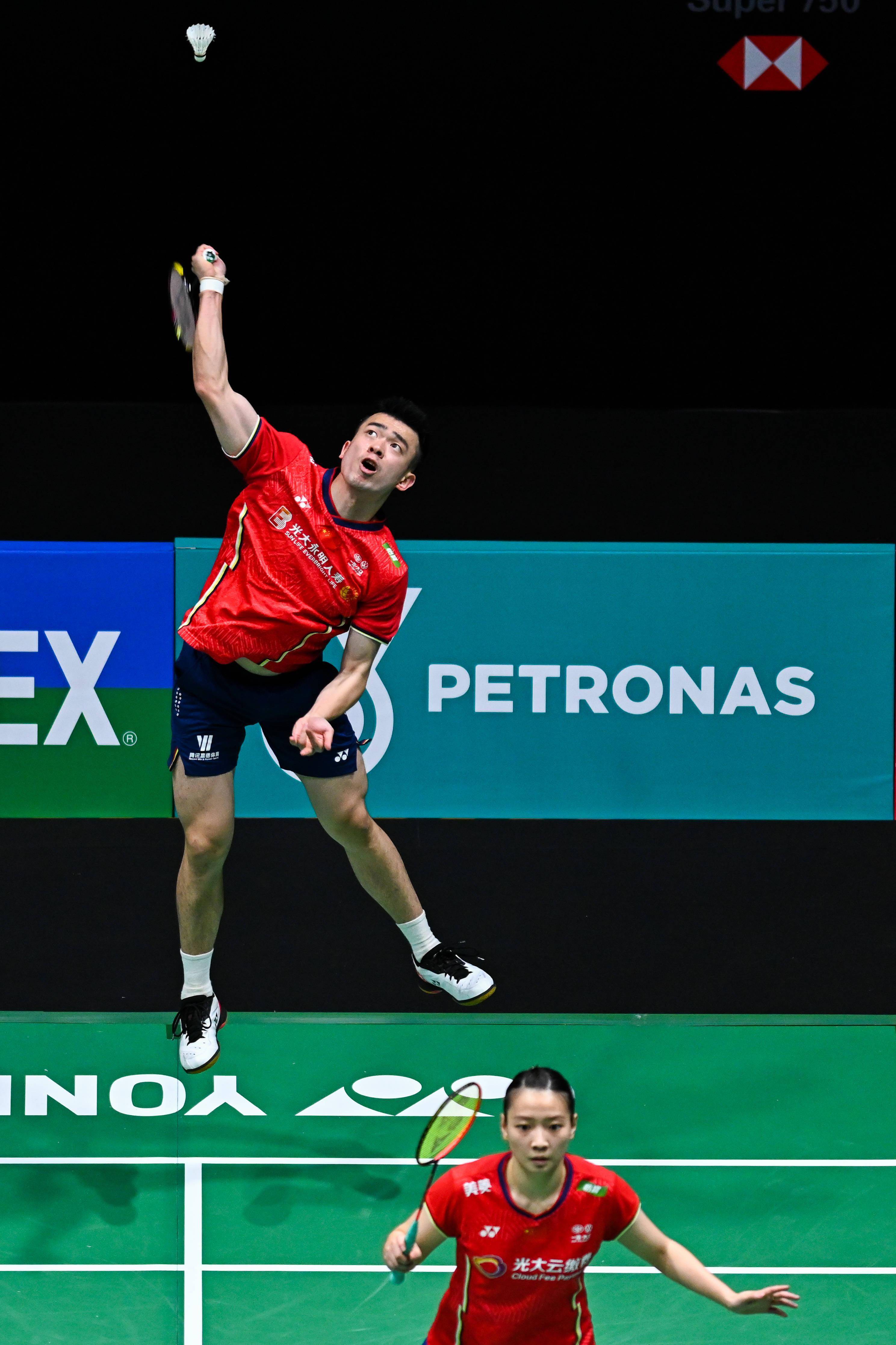 羽毛球马来西亚公开赛郑思维黄雅琼晋级