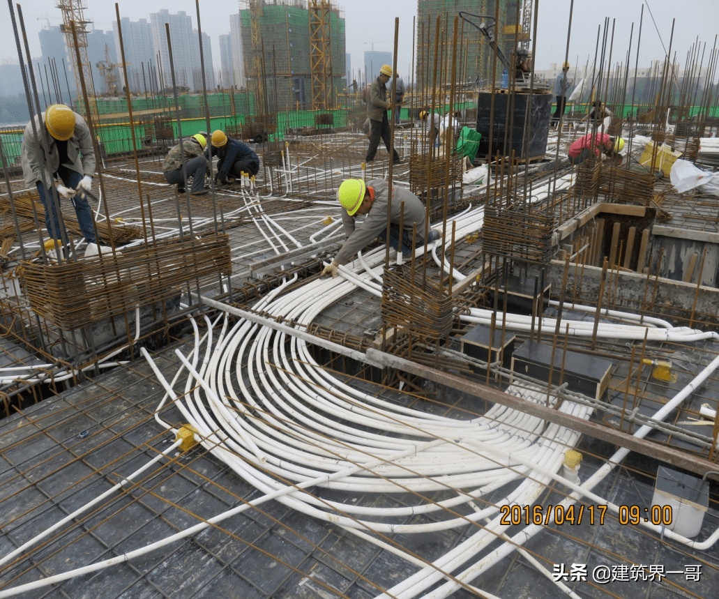 电气安装主体预埋施工过程控制14个关键节点标准图例