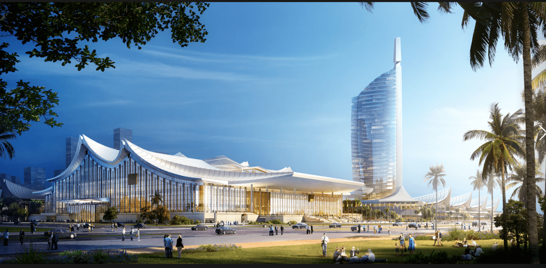 厦门新会展中心会议中心项目主体结构顺利封顶