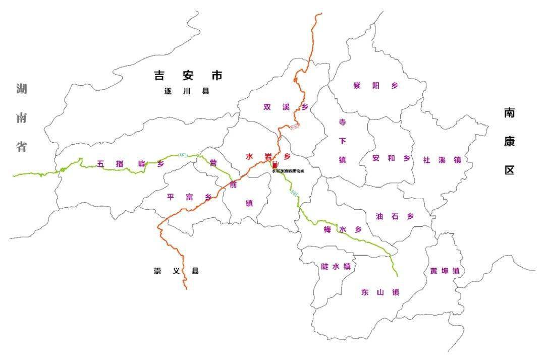 上犹又一乡镇将建一座加油站地址在