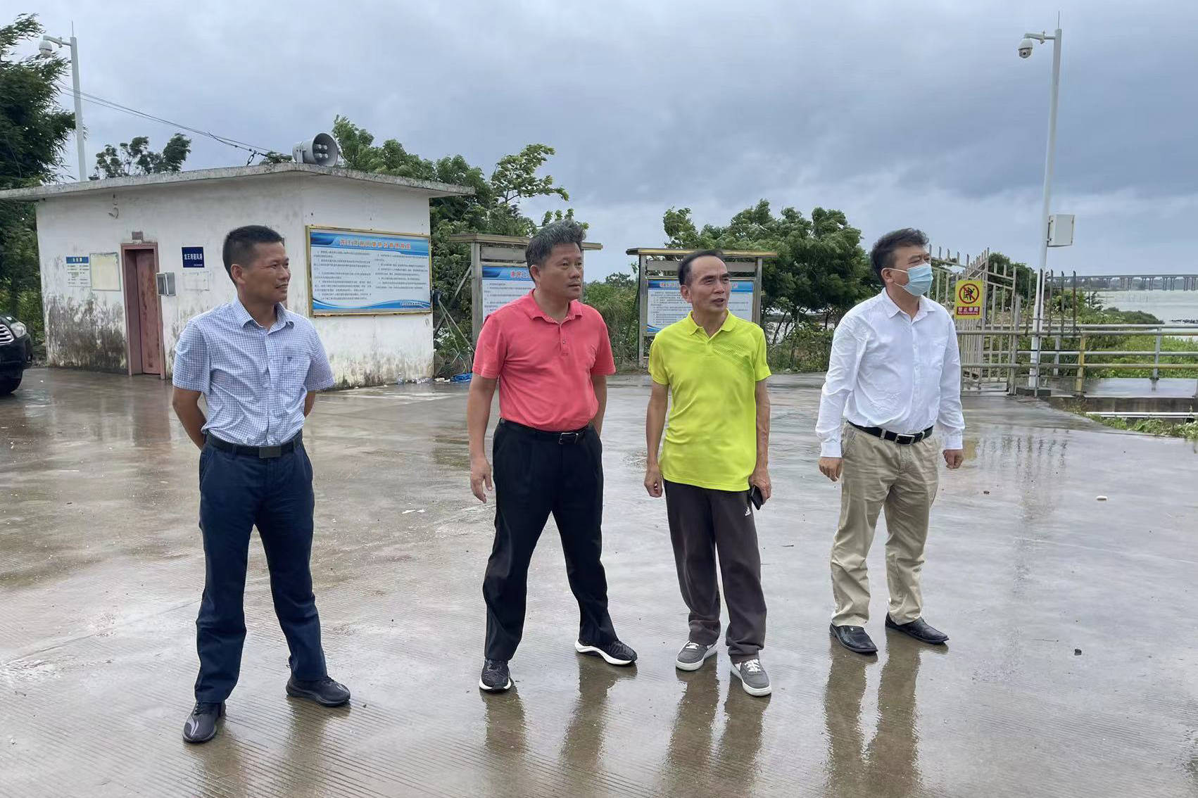 众志成城防御台风暹芭坡头区多措并举保障群众安全