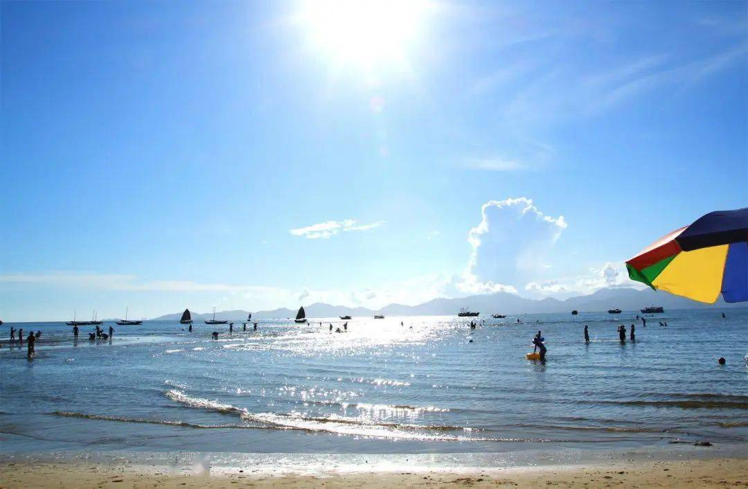 暑假玩转阳江闸坡山海湾假日酒店豪华海景房近沙滩能望海带观海阳台