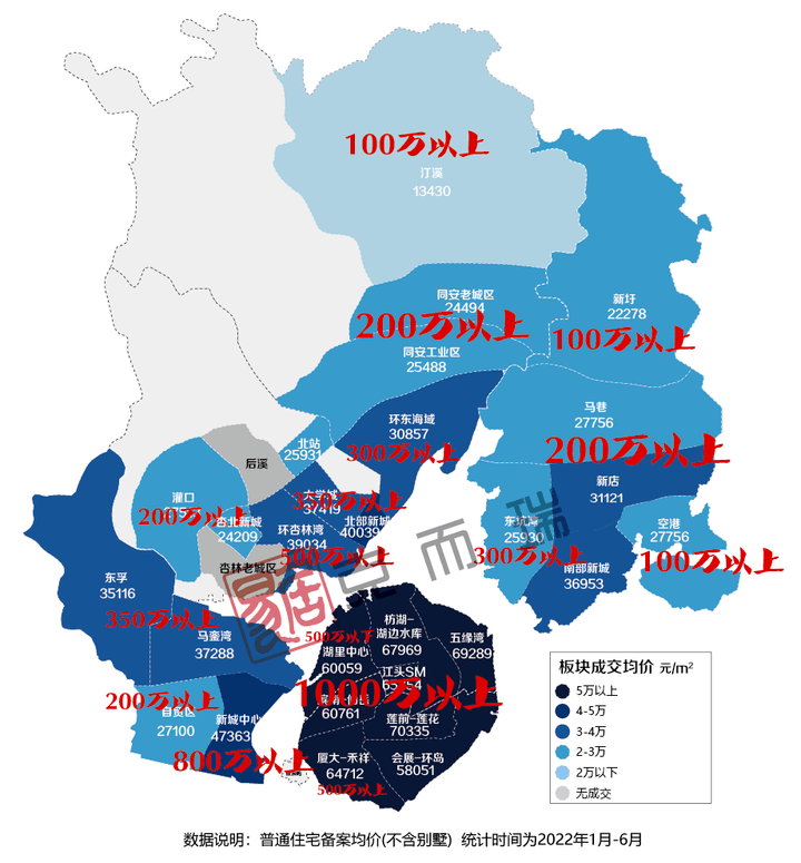 厦门各区房价图片