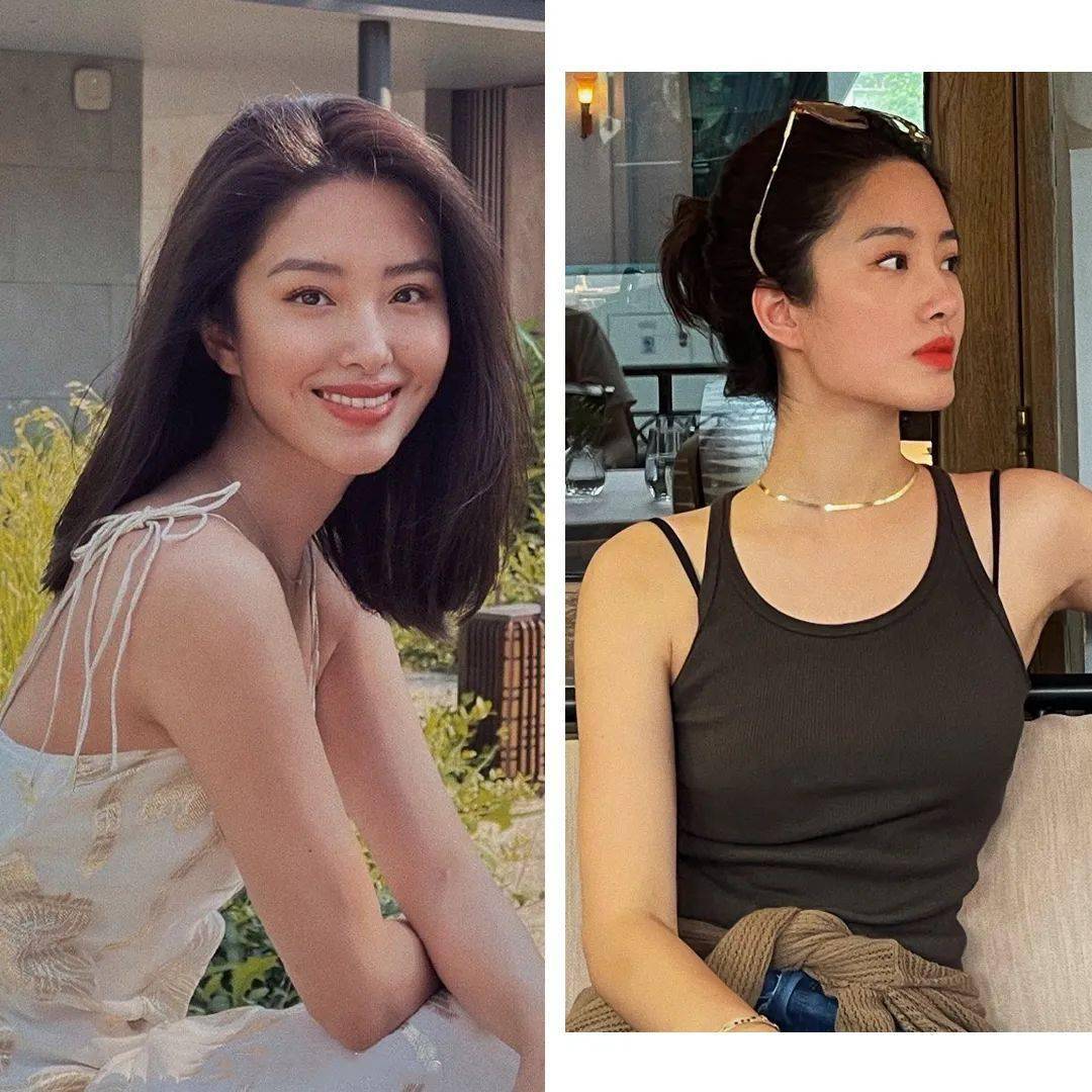 杨采钰30套连衣裙穿搭!好有女人味,太惊艳了!_五官_风格_对比度