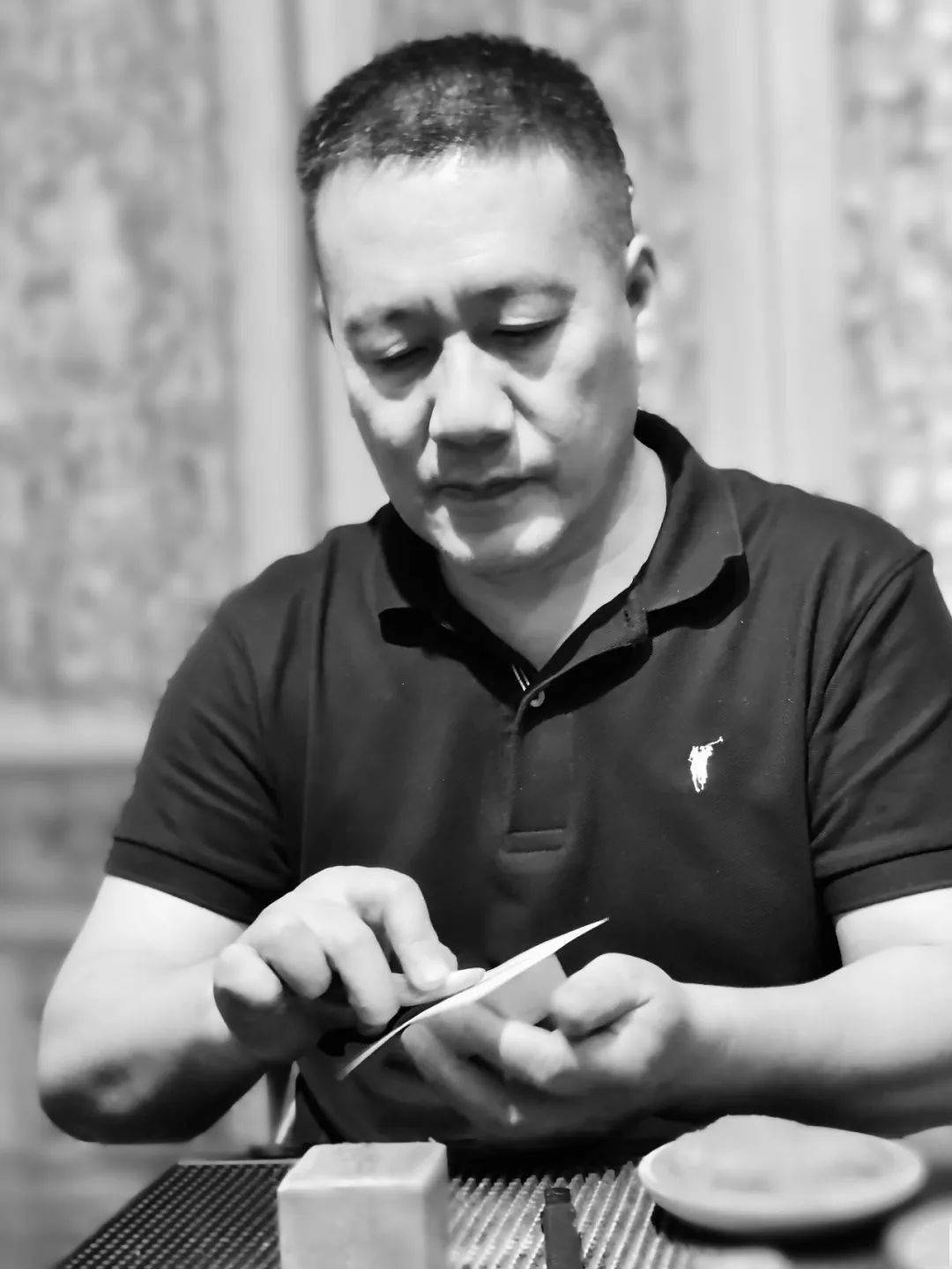 吴砚君,别署铭尔,倚石山房.