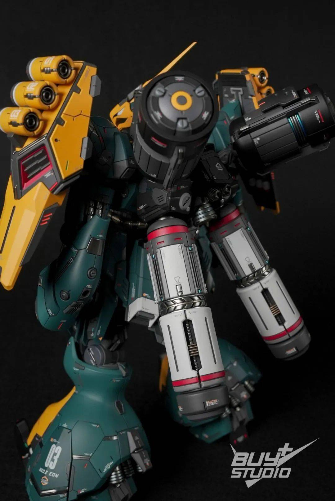 buystudiomg绿鹦鹉gk涂装制作范例