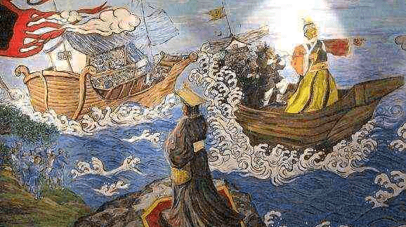 那么就一定会有长生不死之药,于是,自认为功盖三皇,德比五帝的秦始皇