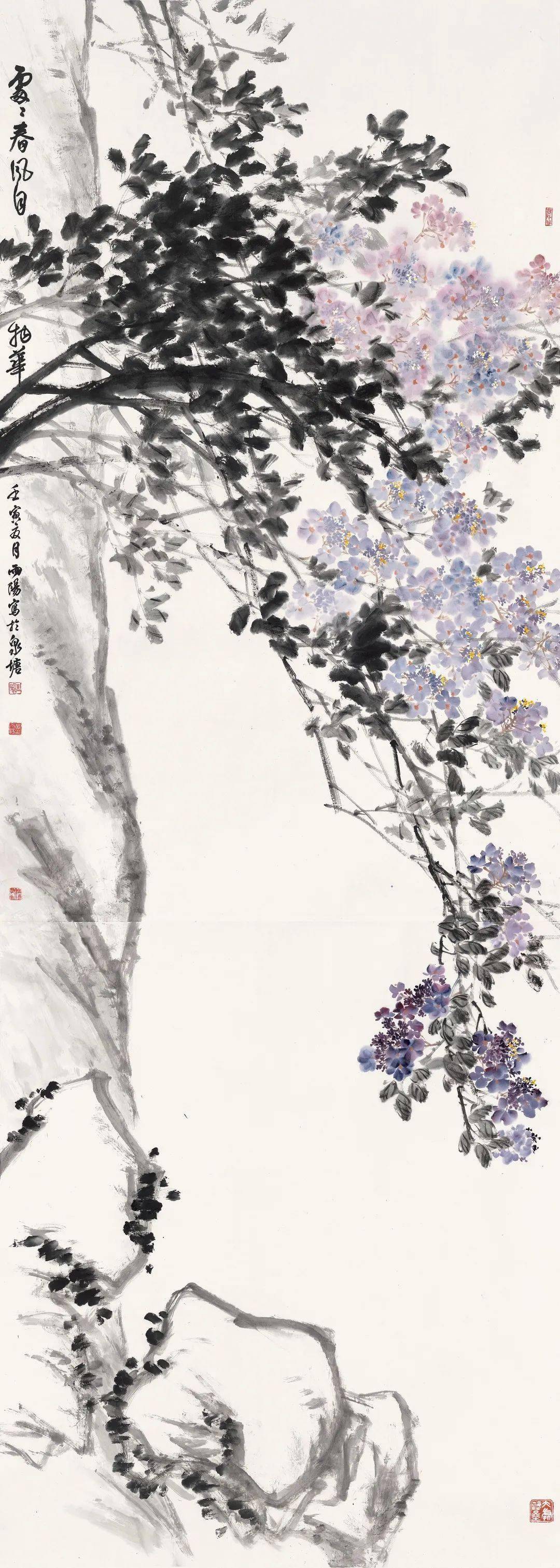 王宝淇 乱石穿空】一日之迹丨中国美术学院中国画与书法艺术学院二零二二届本科生毕业作品_生活_cm_指导老师