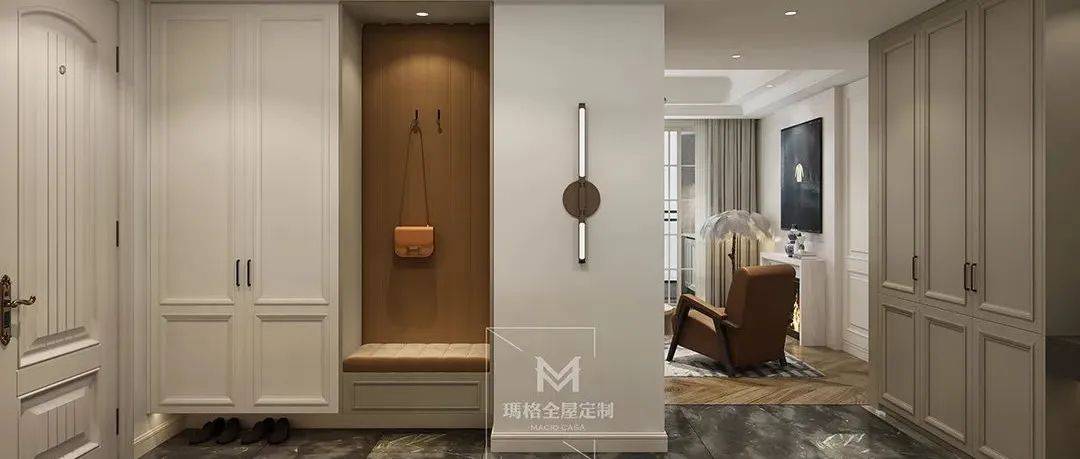 大小户型都可!玄关柜颜值天花板都在这了~_空间结构_设计_过道