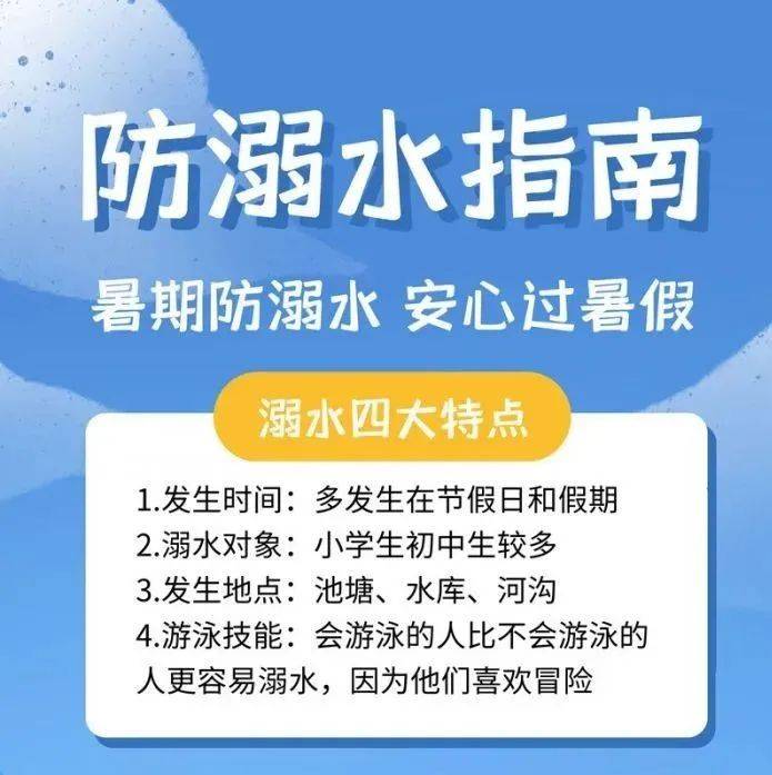 溺水如何预防和自救？这份防溺水必备指南，请收好赤峰市官方胡斐 7001