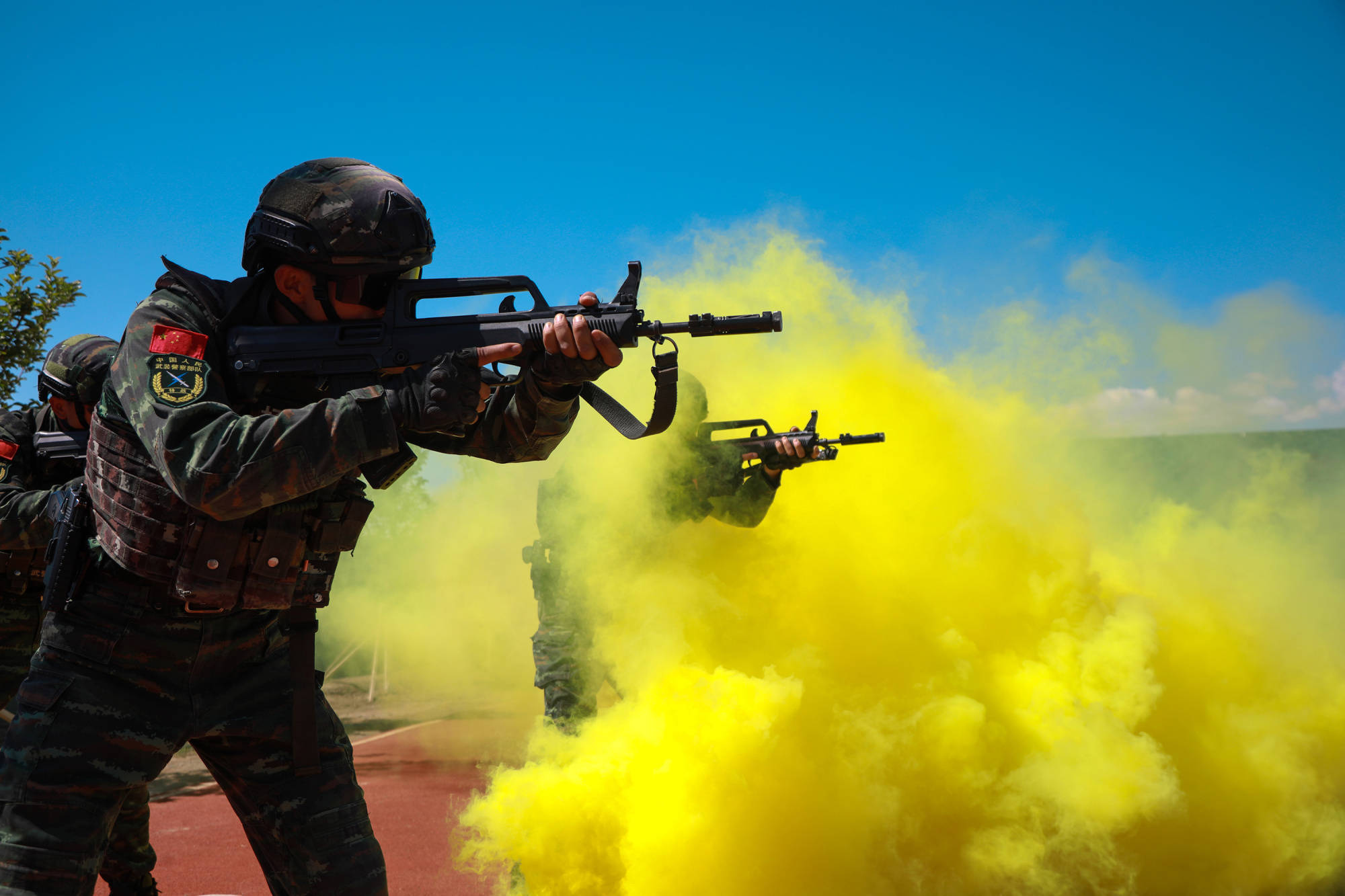 武警新疆总队克拉玛依支队开展实战化训练