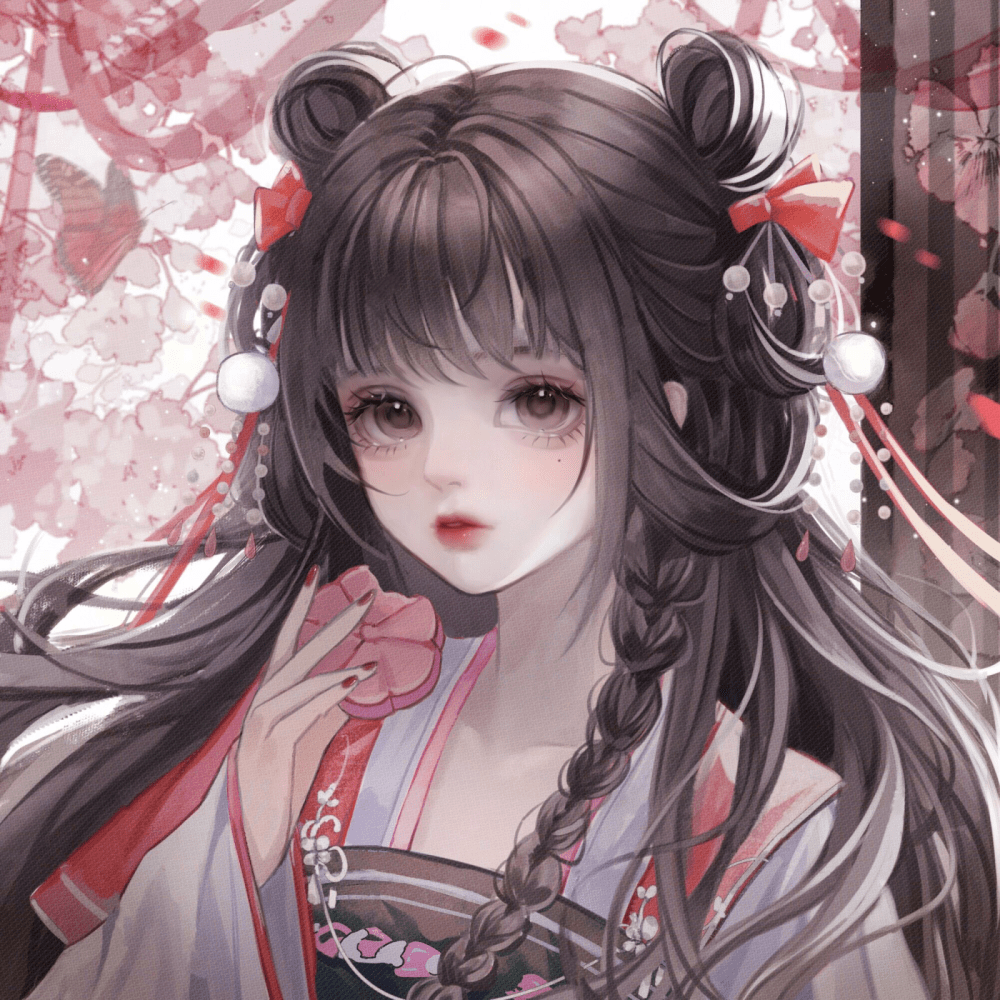 【精选高清头像】动漫二次元,纯欲系御女头像,哇哇太美啦_头像_二次元